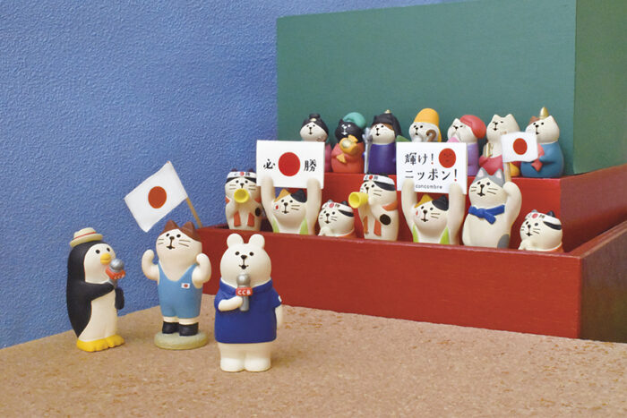DECOLE的「東京奧運」限定款擺飾
