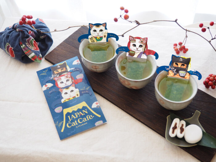 JAPAN Cat Cafe 日式經典綠茶