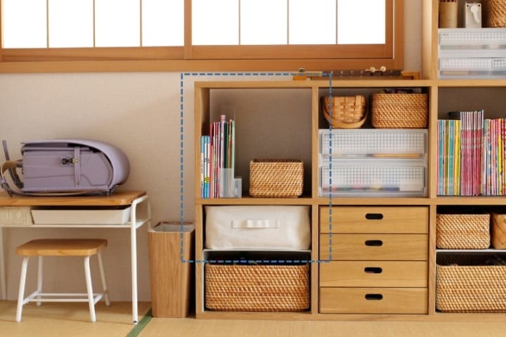 學習用品怎麼收？無印良品收納系列，養成孩子的收拾好習慣