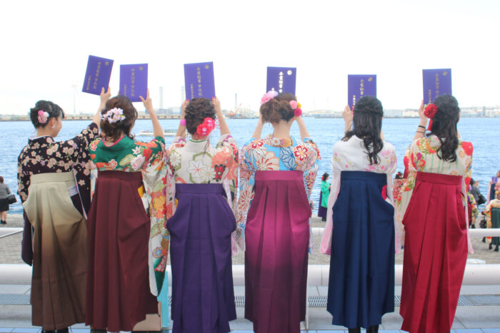 日本畢業穿袴