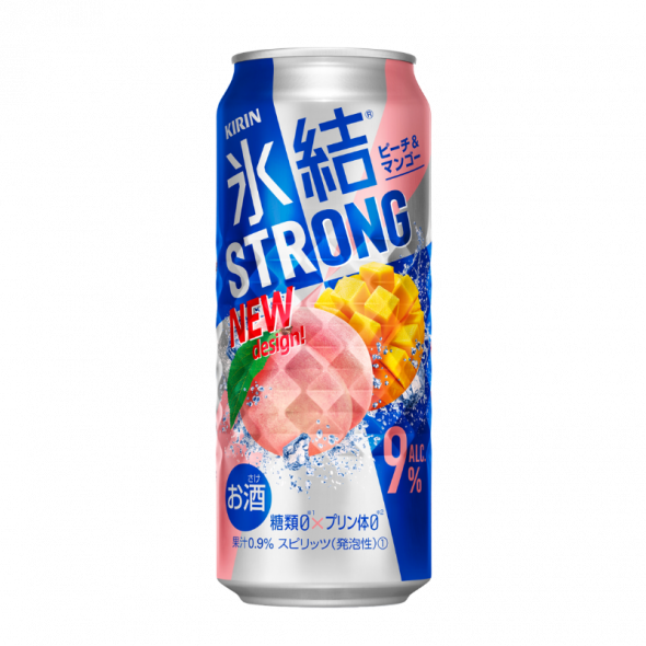 KIRIN冰結STRONG調酒-桃子＆芒果