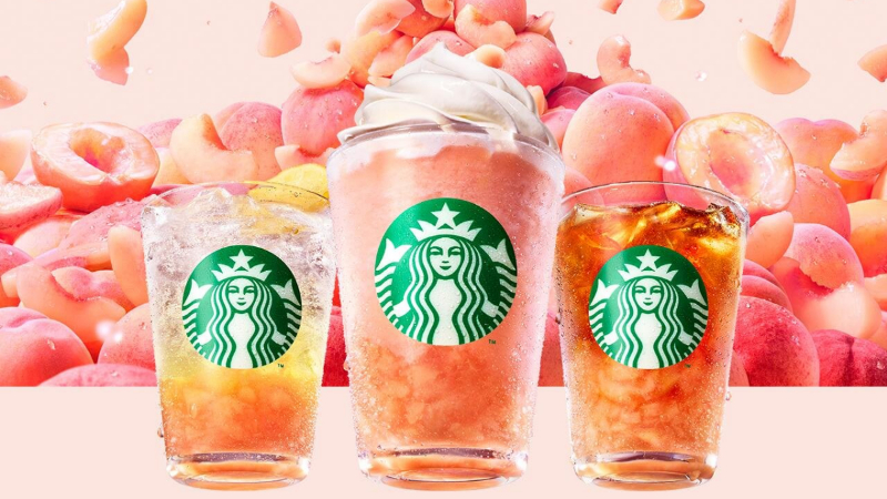 日本星巴克夏季最強系列登場，美味 JUICY 水蜜桃新飲料來啦！