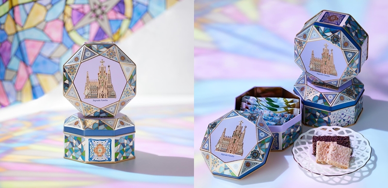 美到讓人屏息的「西班牙聖家堂鐵盒餅乾」！Aoyama decarbo×聖家堂餅乾在名古屋美術館開賣
