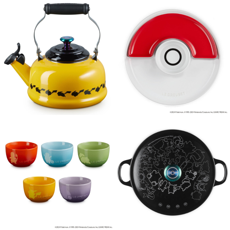 知名鑄鐵鍋品牌 LC x 寶可夢聯名商品可愛爆擊，7月17日開搶！