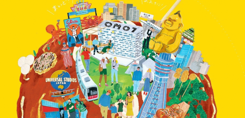 超推飯店「OMO7 大阪 by 星野集團」詳細開箱！交通方便、設施豐富，還能穿浴衣提燈籠看煙火