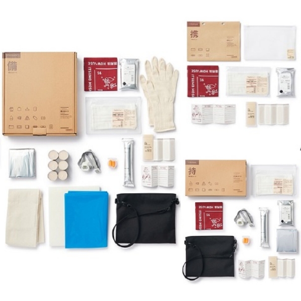 日本無印良品的緊急避難防災包都裝什麼呢？地震時拿起來就跑！