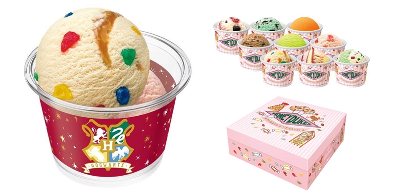 日本31冰淇淋×哈利波特第二彈商品即將開跑！超可愛「蜂蜜公爵糖果商店」系列