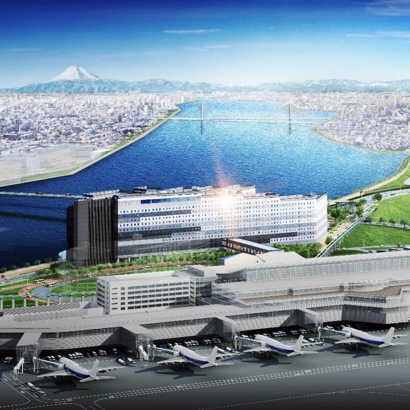東京羽田機場旅客新福音! 飯店、購物商場、溫泉統統有的「HANEDA AIRPORT GARDEN」將於2023年1月全面開業