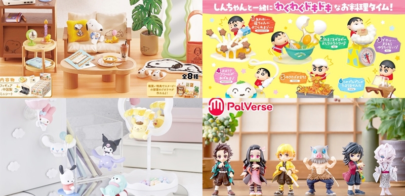 【盒玩速報】日本5月最新盒玩！和蠟筆小新一起動手做料理