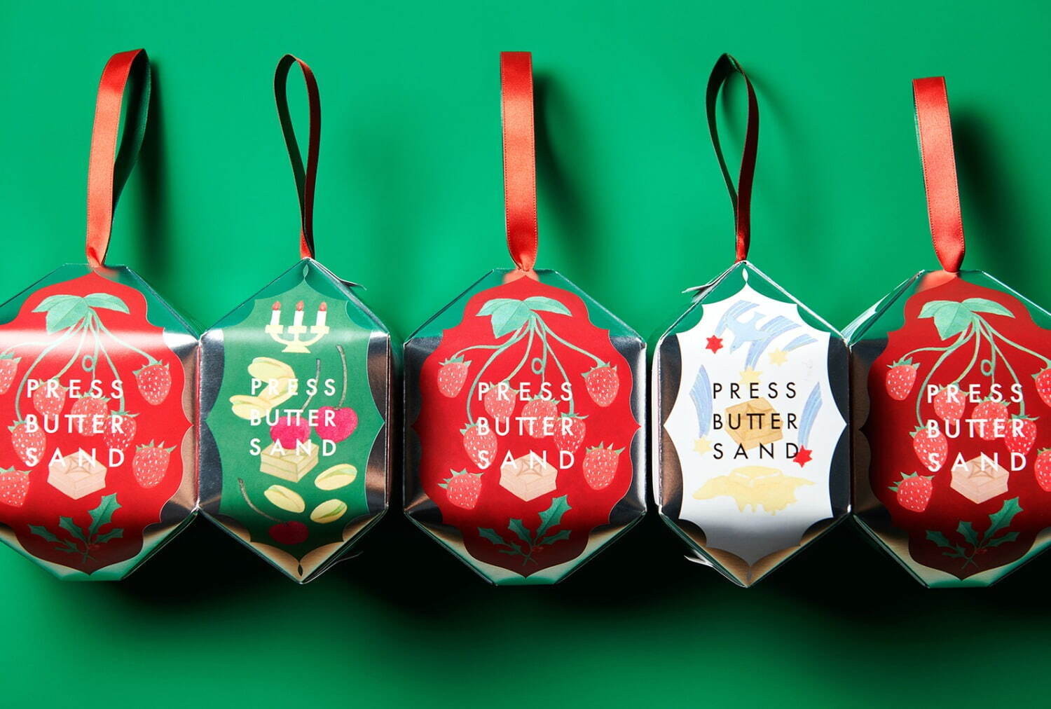 PRESS BUTTER SAND 限定耶誕包裝&龍年禮盒限量登場！