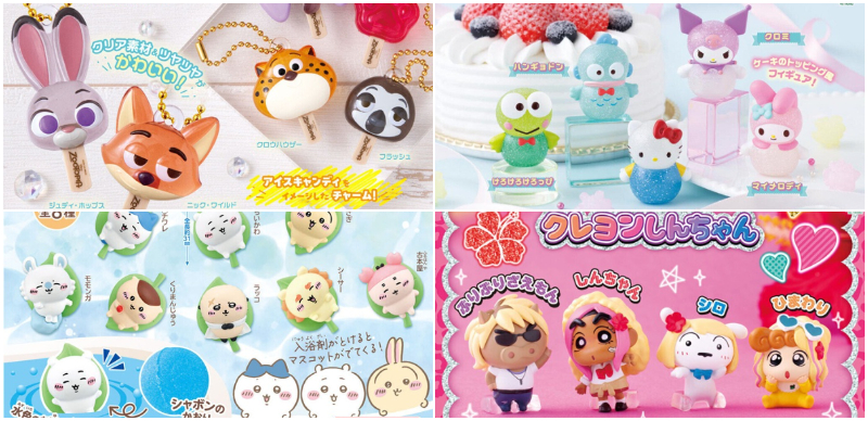 【轉蛋速報】日本12月最新IP轉蛋懶人包！動物方程式、三麗鷗、吉伊卡哇跟你招手