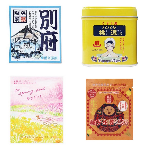 日本入浴劑7選 日本人氣溫泉、暖薑成分泡澡粉、Charley可愛手繪風茶包式泡澡劑陪你溫暖過冬