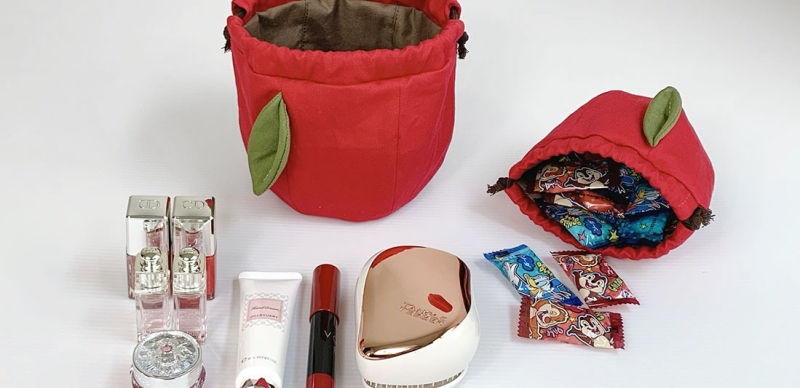 What's in my BAG？日本布織品設計師「ぷぅの実」包包開箱，蘋果束口袋兼具可愛與機能性