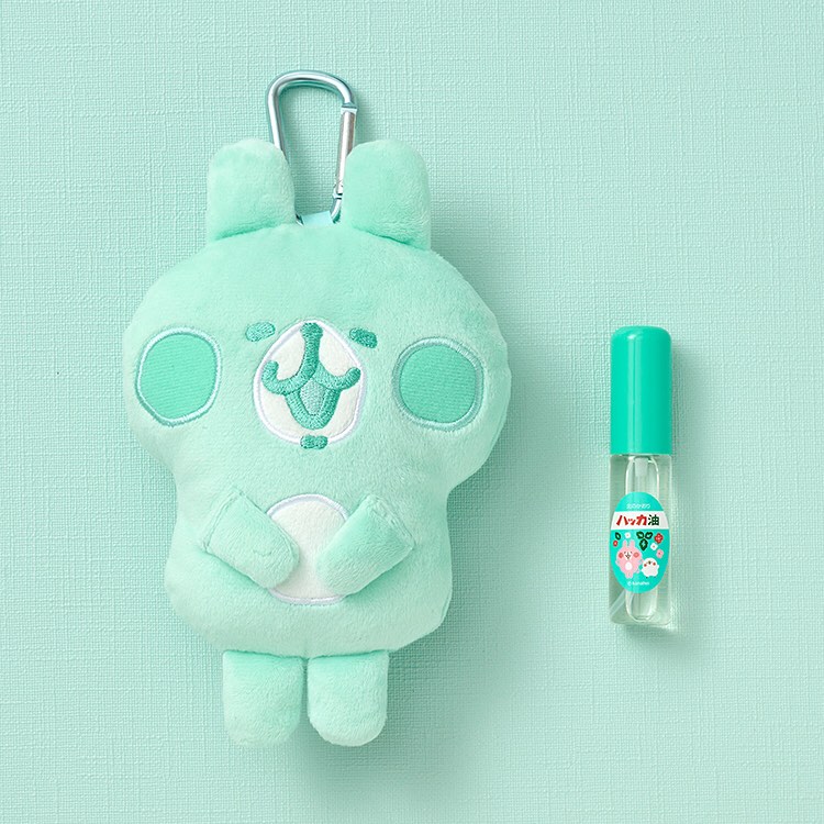 薄荷綠的卡娜赫拉兔兔有見過嗎?北見薄荷油聯名款可愛上市!