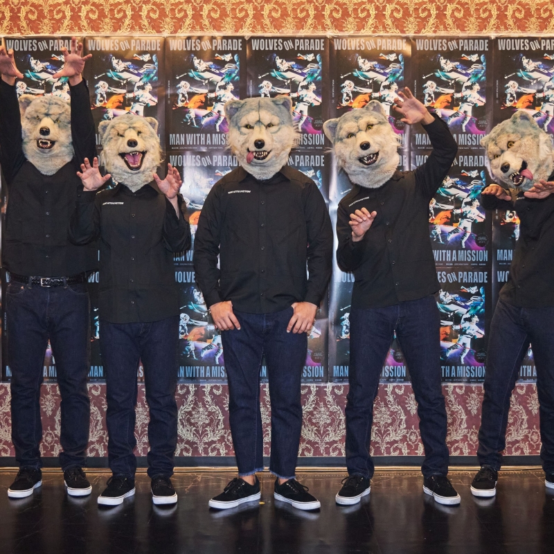 狼人樂團 MAN WITH A MISSION 高喊「台北多蝦！」 許願喝台啤 睽違五年嗨翻 Zepp New Taipei
