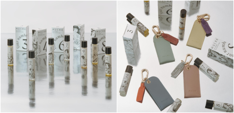 日本推出超美「慕夏香水」！12個月找出自己的主題香