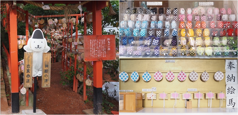 金澤超可愛神社「石浦神社」！七彩繽紛的水玉御守＆吉祥物