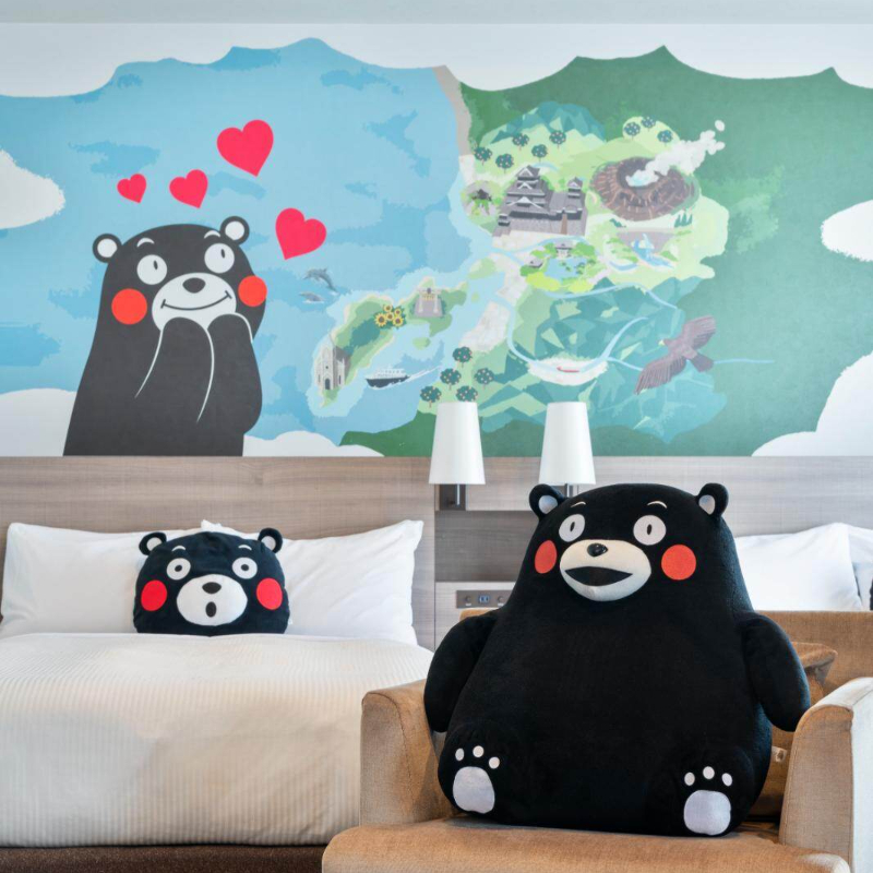 【熊本住宿】住三井花園飯店熊本輕鬆吃遍熊本名物，還能有熊本熊陪你入睡