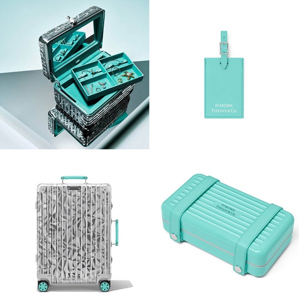 Tiffany & Co. x RIMOWA初聯名！超夢幻Tiffany  Blue隨身迷你箱、珠寶盒與登機箱限量登場！