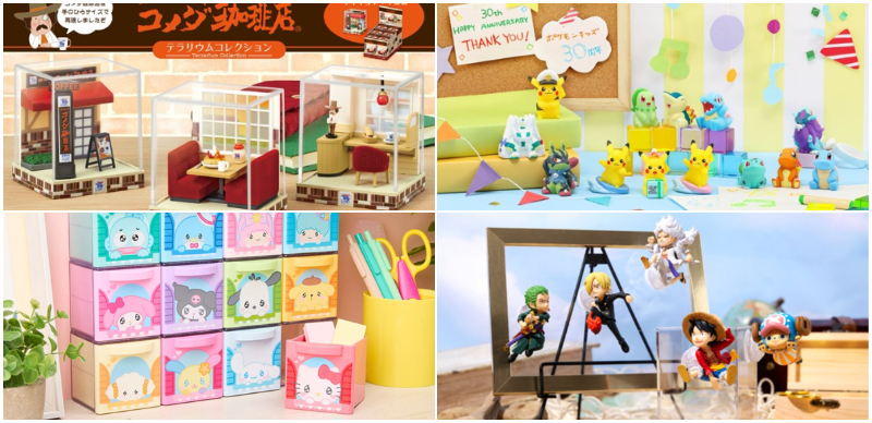 【盒玩速報】日本3月最新盒玩！史努比、三麗鷗、寶可夢，還可以把整間客美多咖啡搬回家