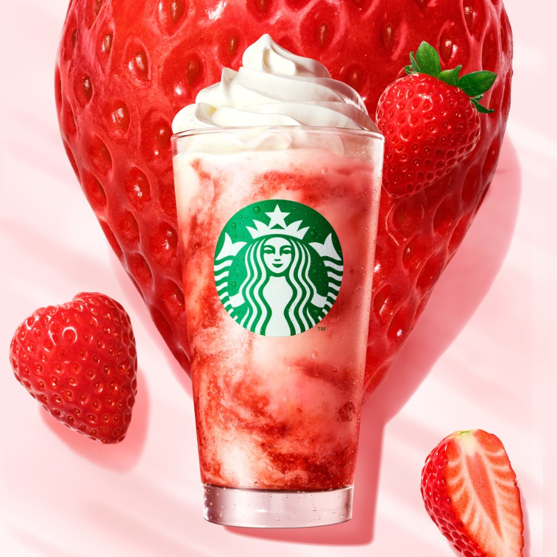 日本星巴克人氣商品「草莓星冰樂」期間限定再次復歸！
