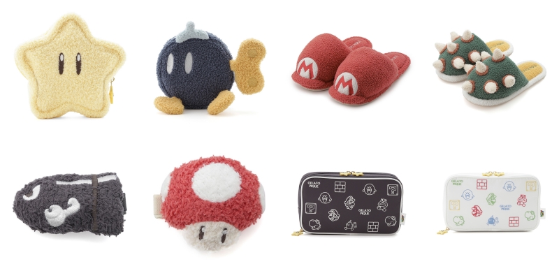 可愛瑪利歐兄弟家居系列1月26日開賣！SUPER MARIO×GELATO PIQUE 新品登場