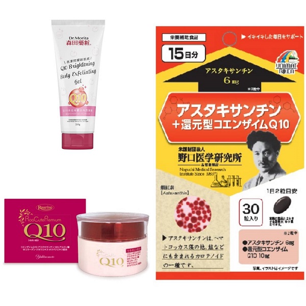 日本好用Q10保養品七選 洗面乳、去角質露、滋養霜及營養膠囊打造全方位呵護