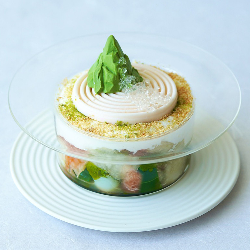 在京都宇治源氏物語博物館內「雲上茶寮」優雅品茶,感受視覺與味覺的雙重震撼