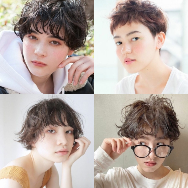 超短×超捲髮型！外國人風迷人成熟短捲髮懶人包