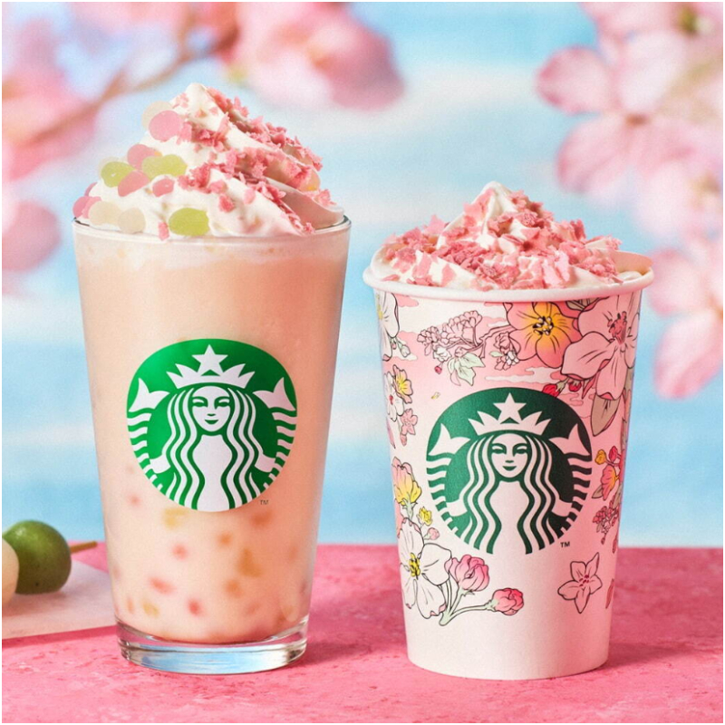 日本星巴克櫻花季限定飲品與商品第一彈情報解禁,日本櫻花季即將上線!