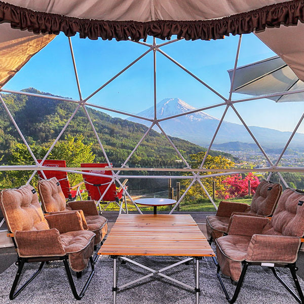 與富士山夢幻美景相伴而眠！絕景豪華露營場5選