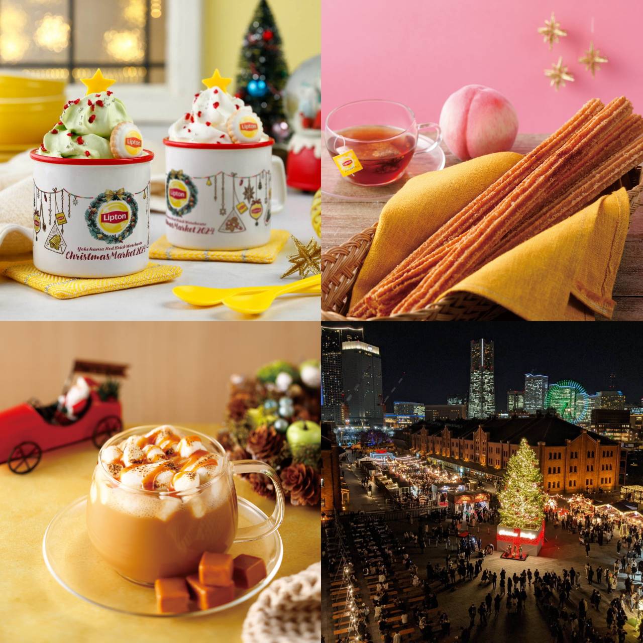 立頓紅茶×耶誕節暖心快閃店！橫濱紅磚倉庫聖誕市集初登場