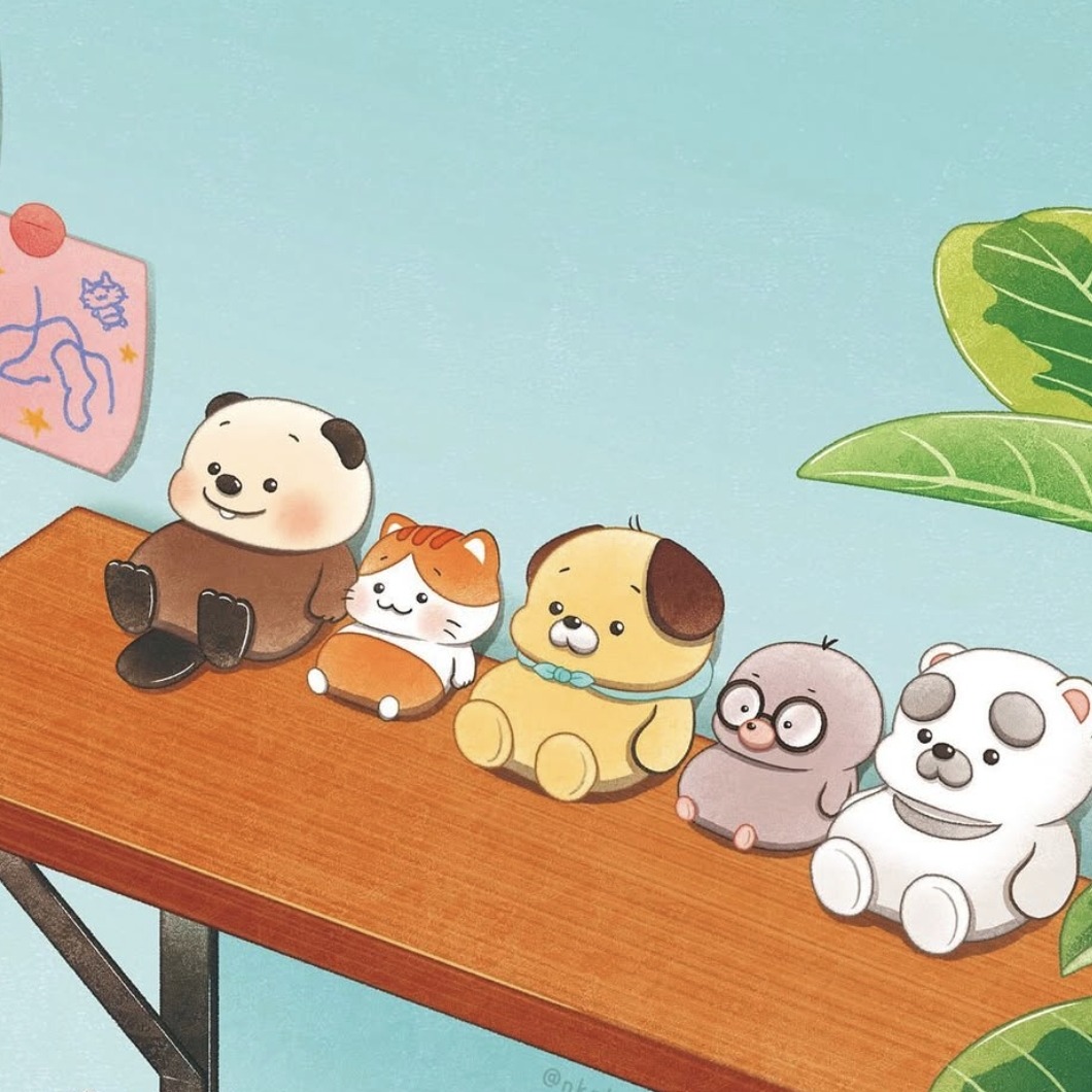 悄然來到你家的小小福神，一起來認識可愛又療癒的插畫角色「noko noko uchinoko」