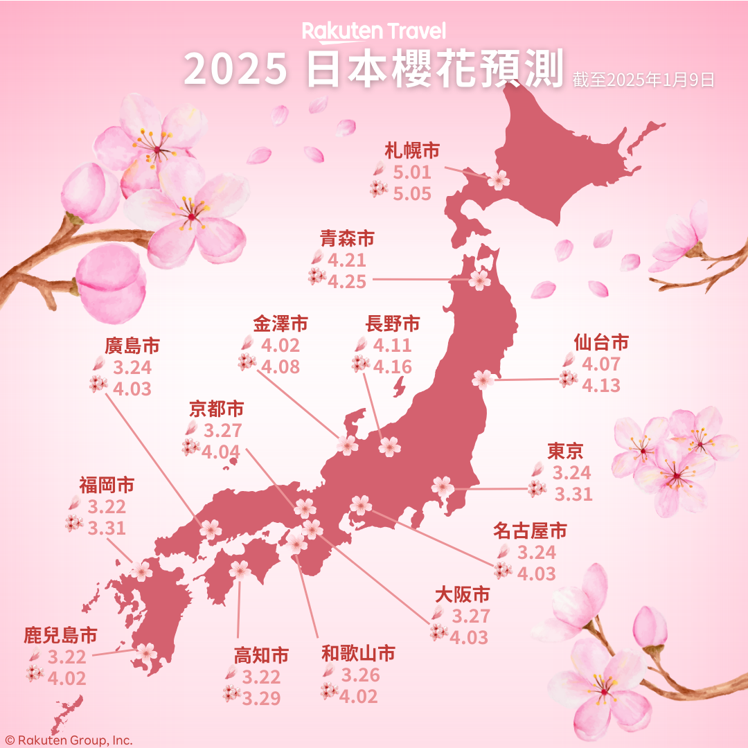 櫻花季搭上大阪世博會開幕!旅宿業者迎「2025日本關西旅遊超級旺季」