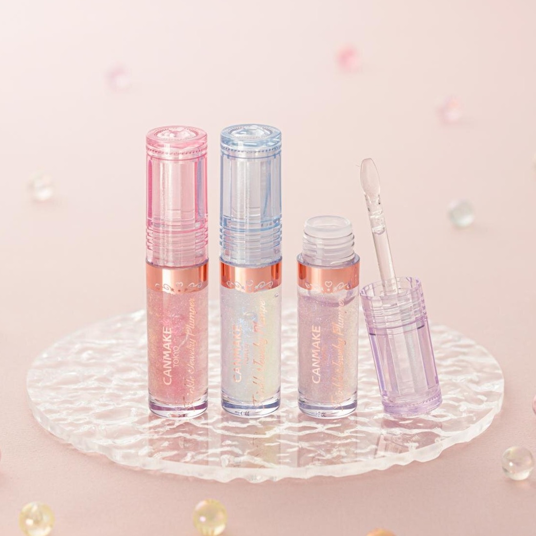2026春季必收！CANMAKE推出閃耀珠光豐唇蜜，打造如珠寶般的動人雙唇