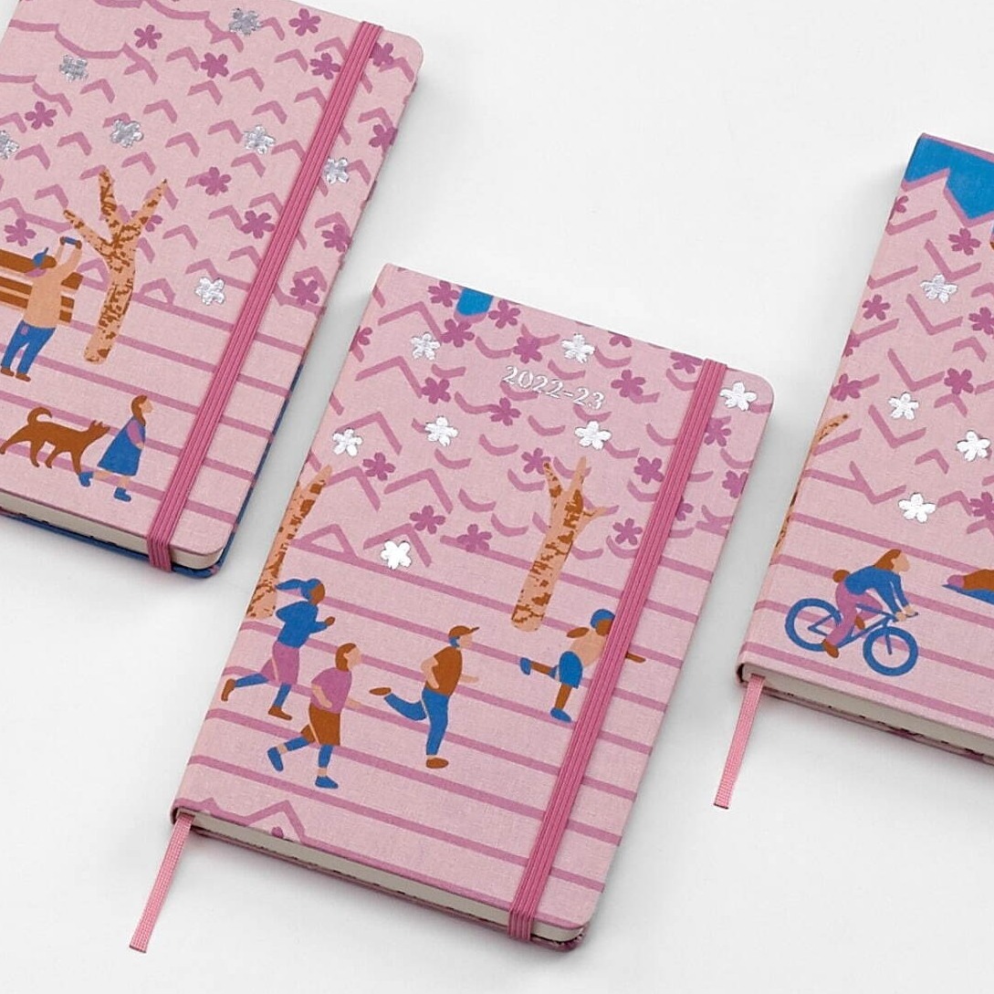 moleskine 櫻花限定筆記本登場！紡織品設計師冰室友里聯名款，精緻高雅值得細細觀賞