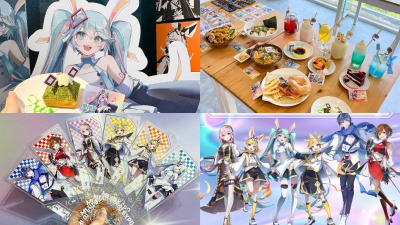 初音未來現身 FANFANS CAFÉ!10週年限定周邊、獨家預約滿額禮必收藏
