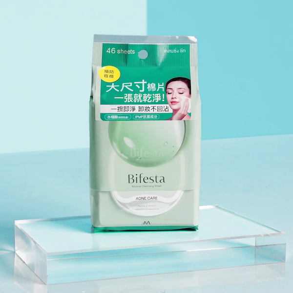 夏日旅遊！Bifesta碧菲絲特「出油季」抗痘新款卸妝棉一張守護肌膚清爽