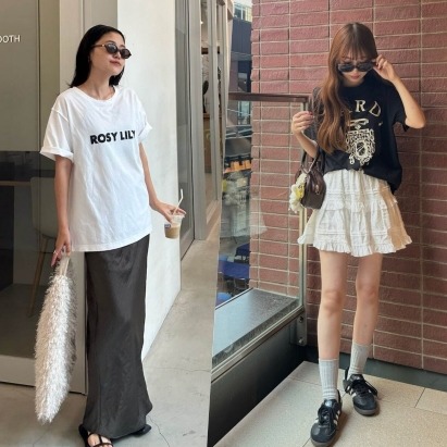 一件「Oversize Tee」搞定2025夏季時髦氣息！盤點日本女生激推搭配