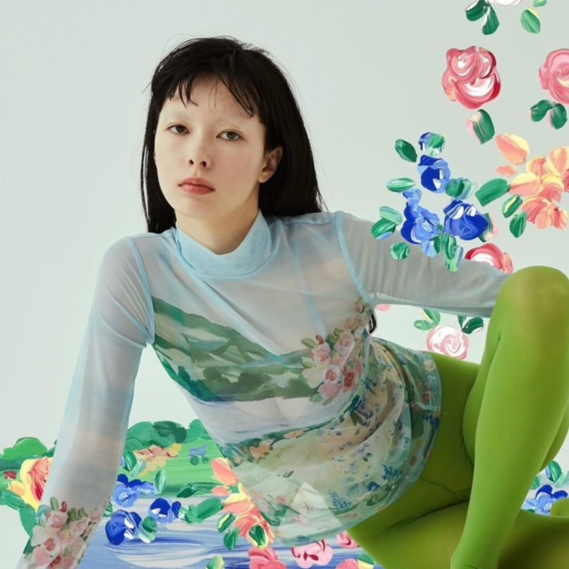 日本女裝品牌POPPY紅什麼?絕美手繪透紗單品點亮夏季!