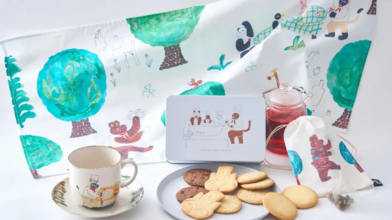 伴手禮品牌「Fairycake Fair」攜手陶藝作家，打造充滿想像的繪本風鐵盒餅乾