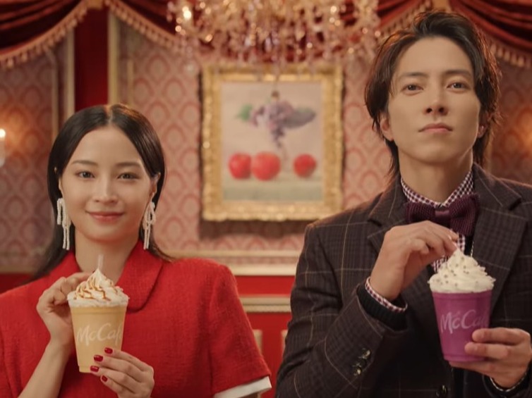 山P與廣瀨玲、吉高由里子與板垣李光人的系列廣告續篇襲來！日本最新人氣廣告5選