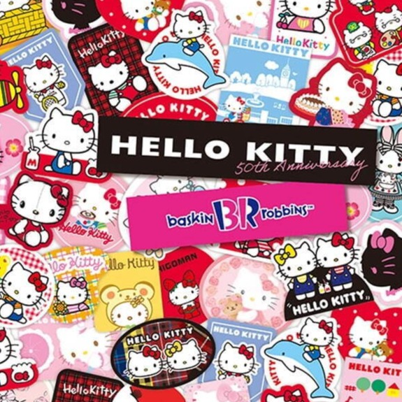 Hello Kitty聯名日本31冰淇淋，可愛吊飾吃完還能帶回家收藏！