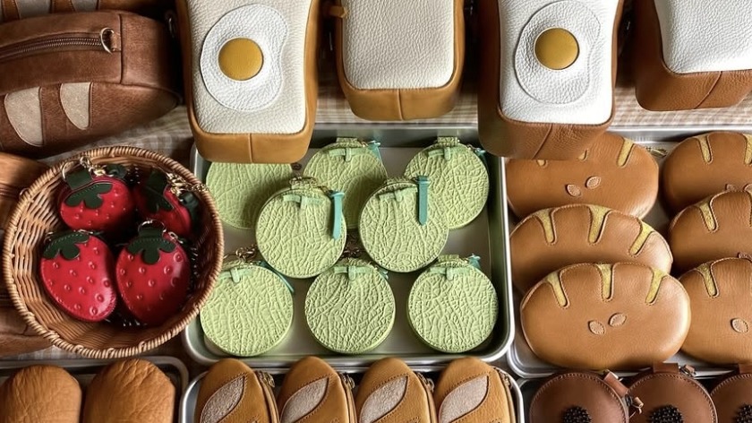 皮革麵包屋開店囉！挑挑看選選看，各式各樣的麵包造型皮包就在「Leather.Bread」