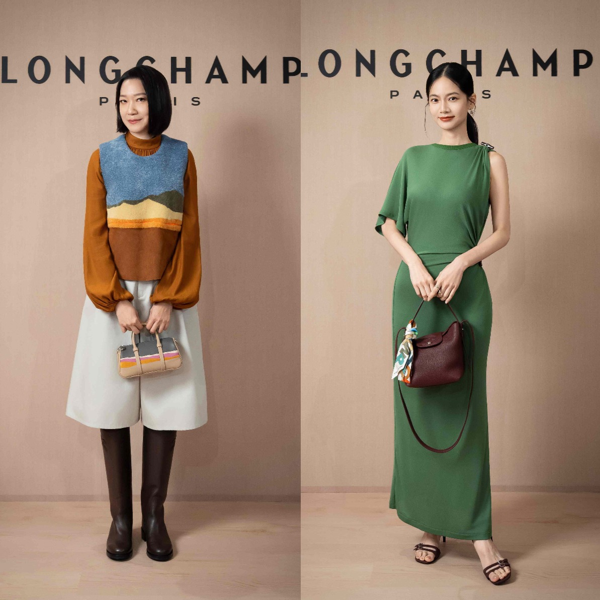 Longchamp 秋冬亮相！曾之喬曝私下最愛獨逛美術館、曲家瑞大讚藝術聯名：真的甘拜下風