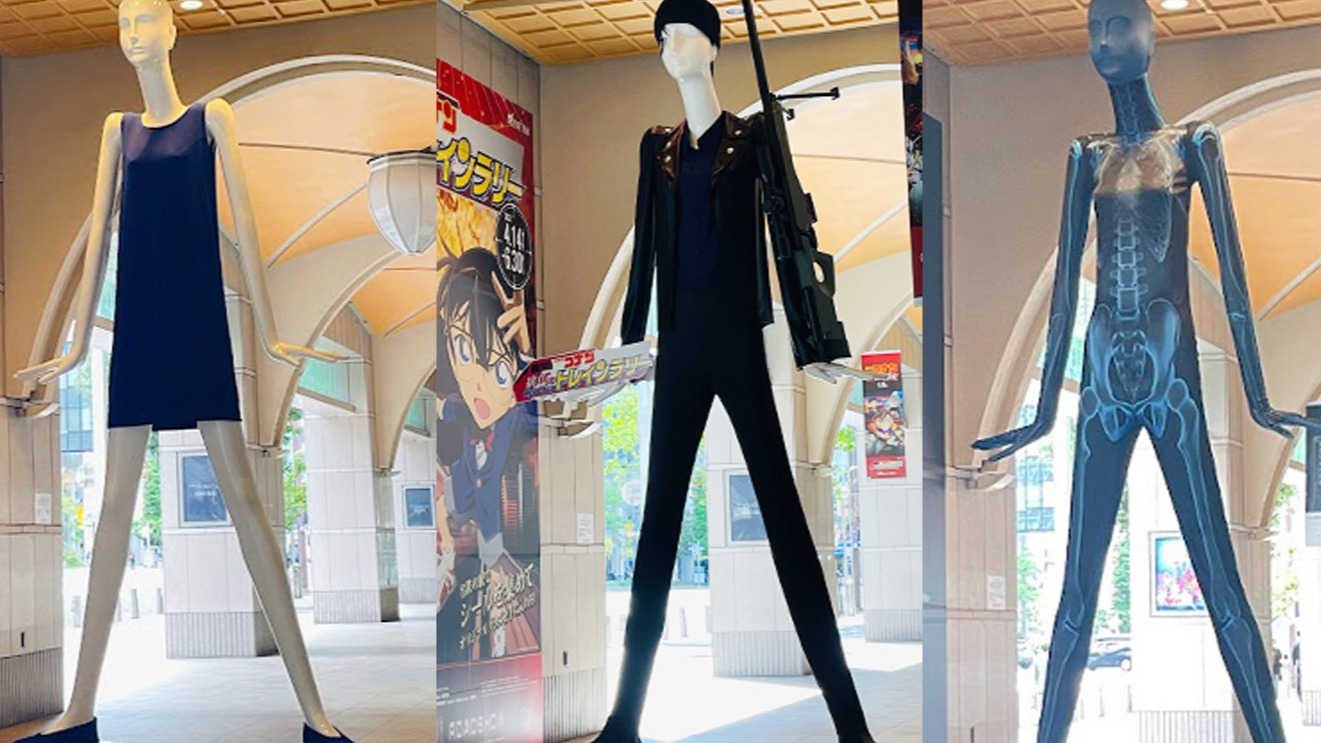 名古屋最知名COSE就是她！名鐵百貨「百變娜娜醬」，身長六米的假人每次穿搭都引爆社群話題