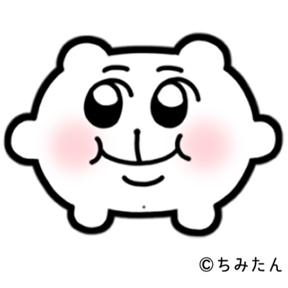 醜萌系LINE貼圖角色「ちみたん」，一頭身的迷你大小、集可愛與搞笑顏藝於一身