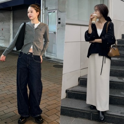 2026秋季必備「開襟衫」！從日本女生的4套搭配巧思打造聚焦魅力