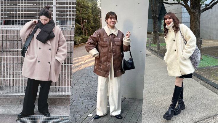 2025冬季超夯時髦單品！以中短版大衣混搭出顯瘦好比例的日系層次