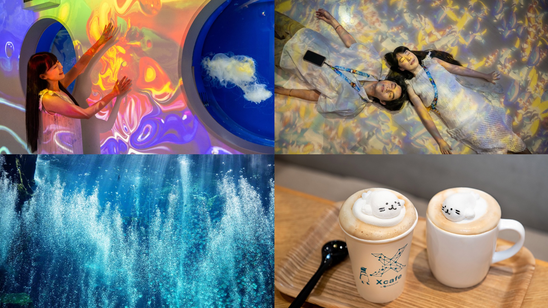 Xpark五週年了!超人氣沉浸式展覽《Xpark meets NAKED~Ocean of Light 潛浸海洋》登場